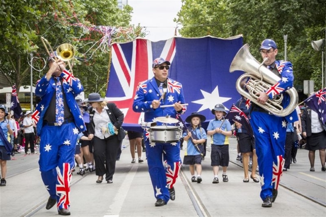 Australia Day parade.